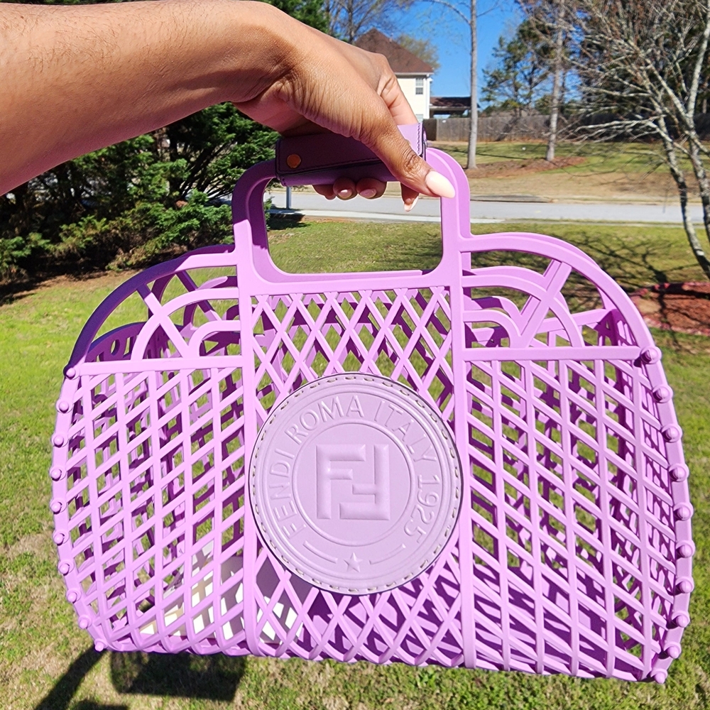 Iconic Fendi Purple Women's Bag